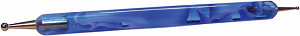 MASURA Дотс двусторонний 2 размера насадок (голубой мрамор)