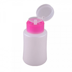 IRISK Дозатор для жидкости с помпой (розовая крышка)