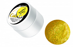 ruNail Цветной гель Sparkling Yellow (6202)