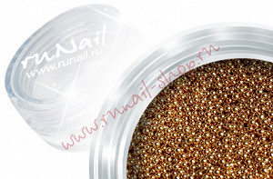 ruNail GBPC00lass Beads B (Бульонки) в пласт. банке