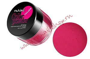 ruNail Цветная акриловая пудра Hot Pink