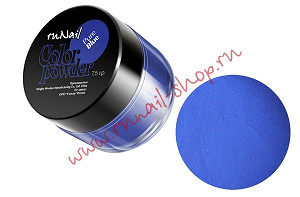 ruNail Цветная акриловая пудра Pure Blue