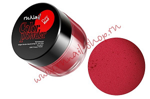 ruNail Цветная акриловая пудра Pure Red