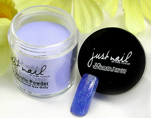 justnail Цветная акриловая пудра Multicolored Blue